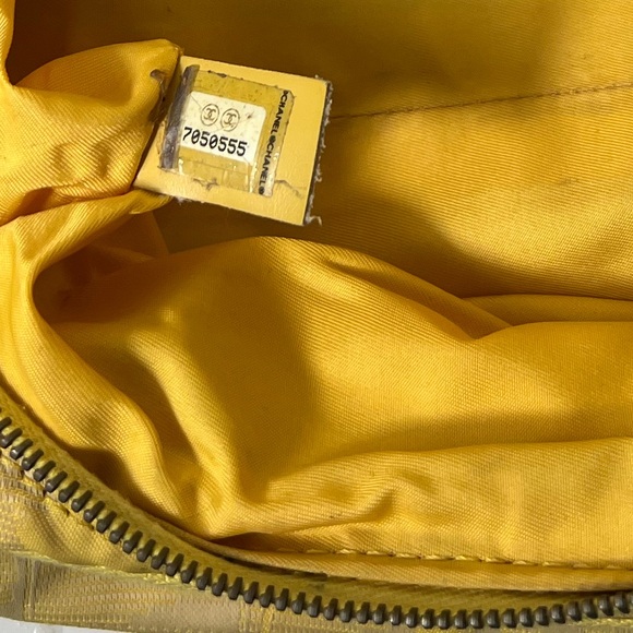 Chanel CC Travel Line Nylon Sport Makeup Vanity Toiletry Top Handle Purse Bag - Picture 14 of 15